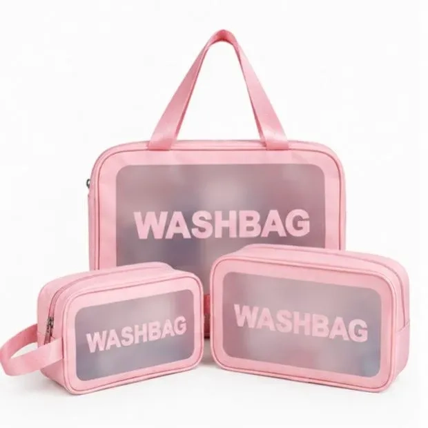 Travel Makeup & Cosmetic Bag Set 1