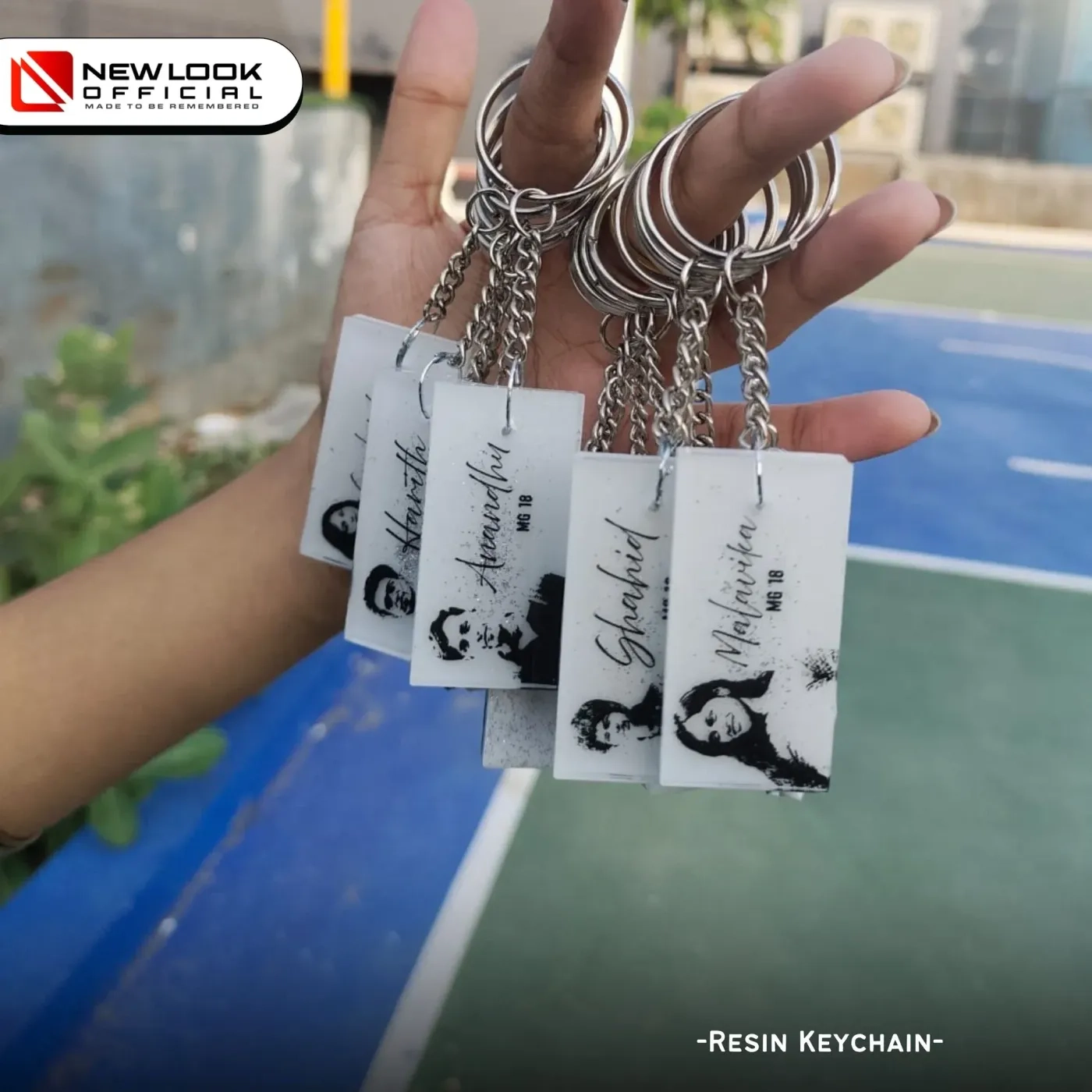 Customised Resin Keychain 1