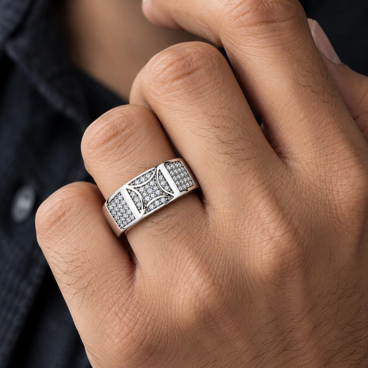 The Mark India Crystal Statement Ring 6