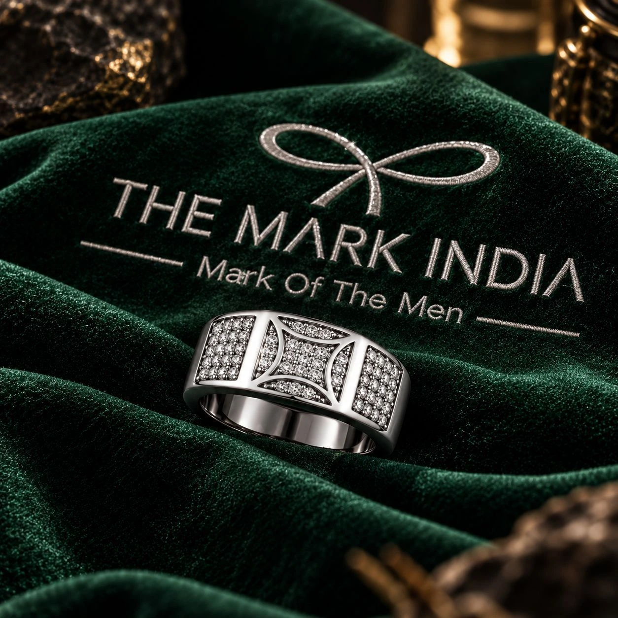 The Mark India Crystal Statement Ring 3