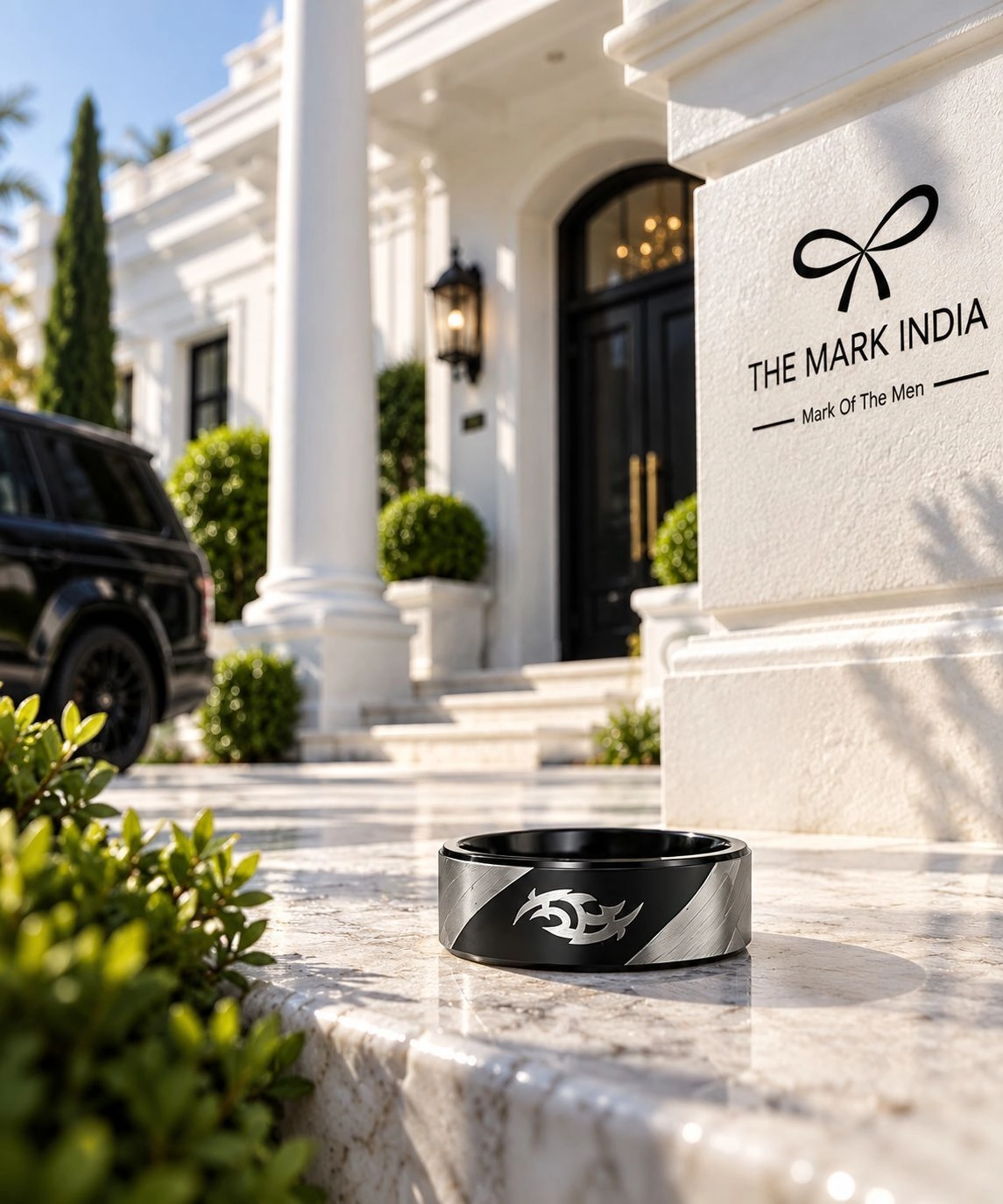 The Mark India- Black Mark Ring 1