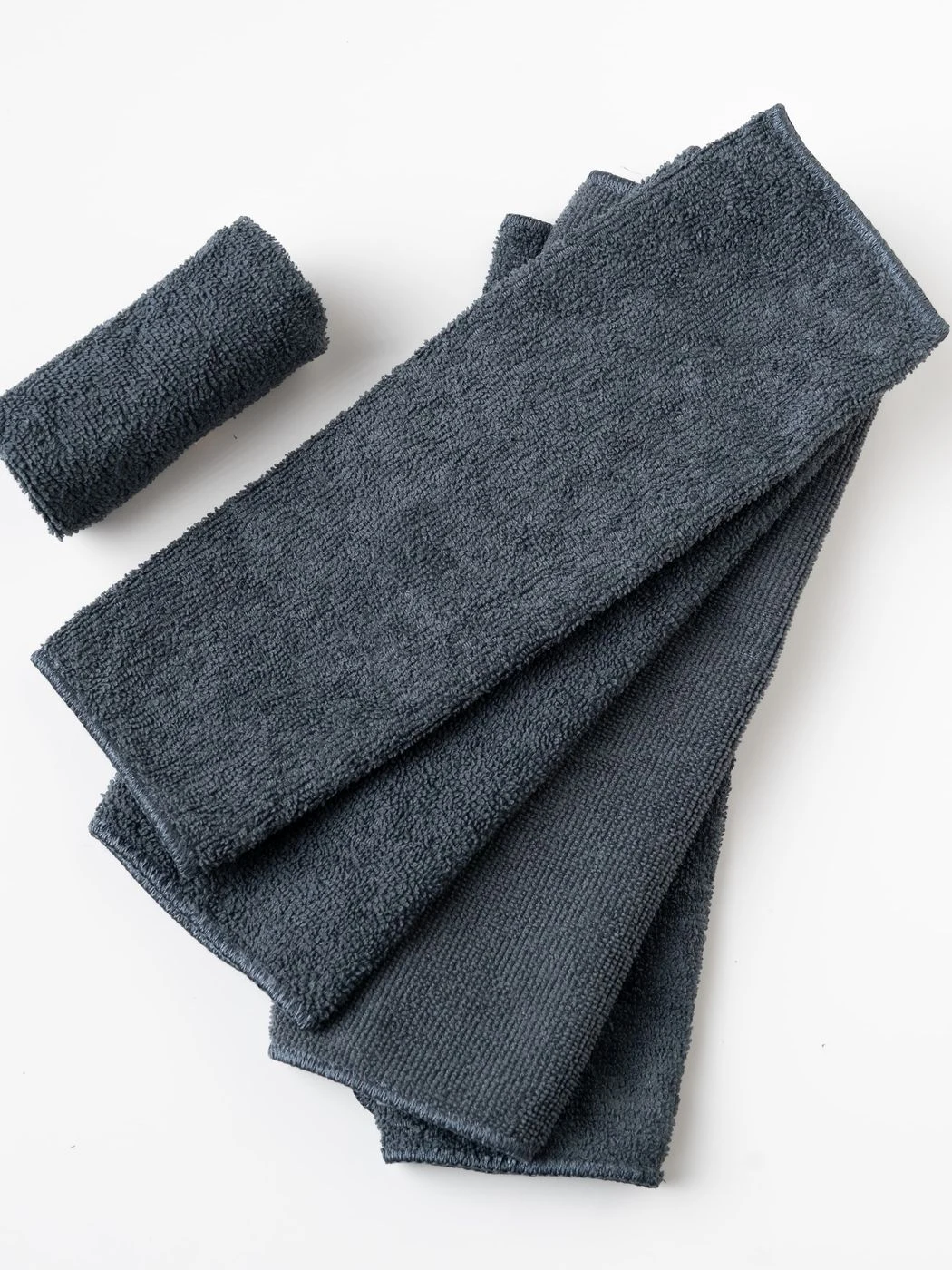 Microfiber Cloth 4 PCS - 30×30- CM 40 GSM Grey,