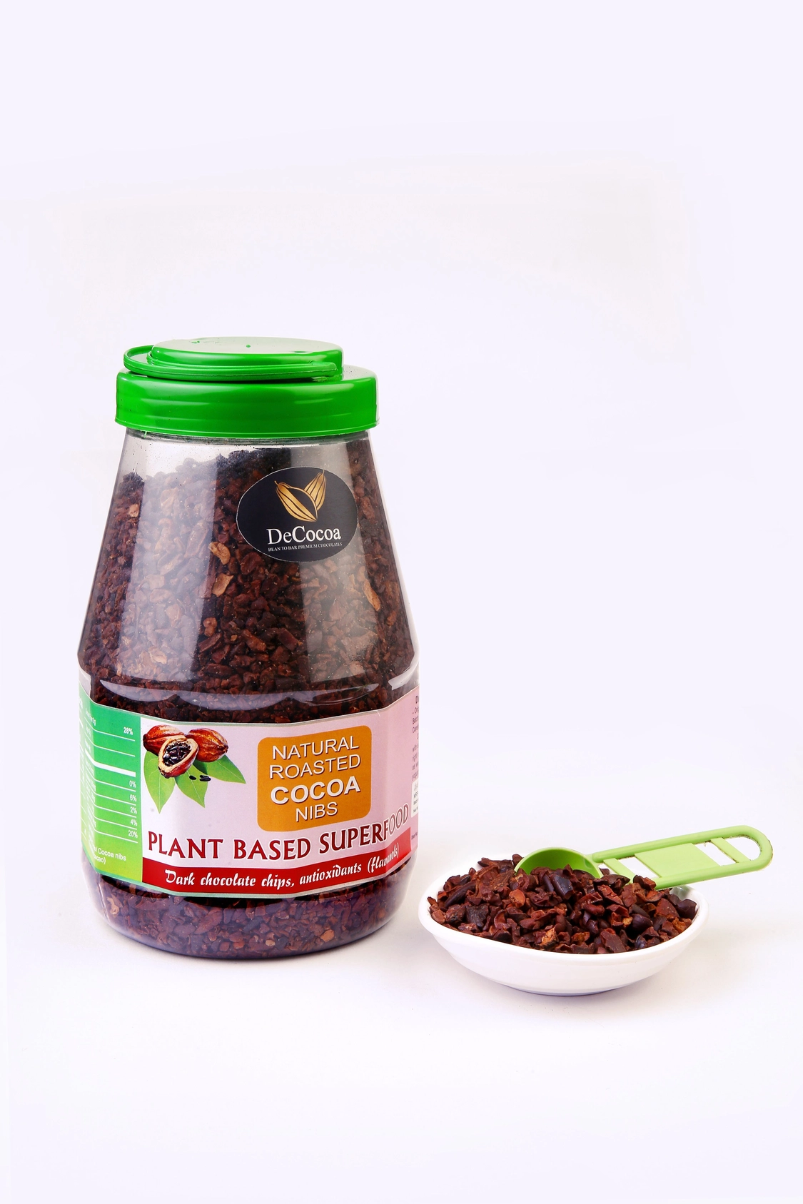 Western Ghats Wayanad Single-Origin Roasted Cocoa Nibs
(250g) 3