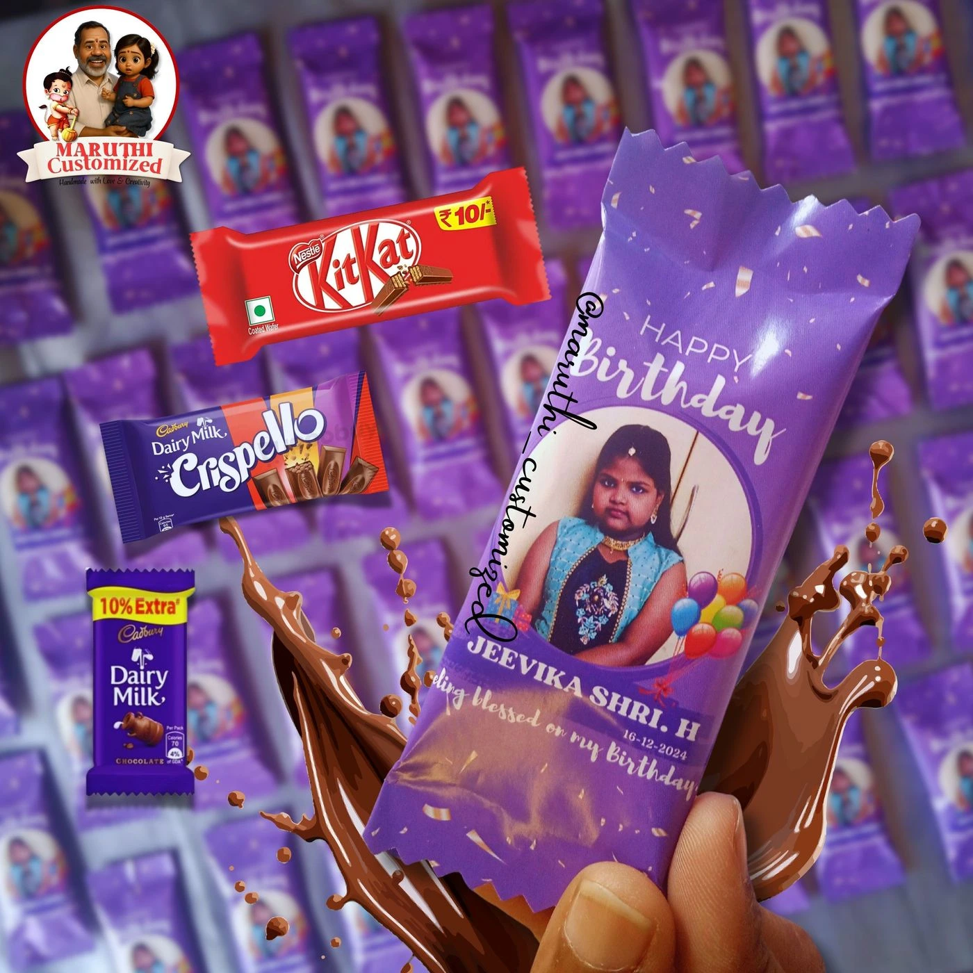 Customized Regular Chocolate 1