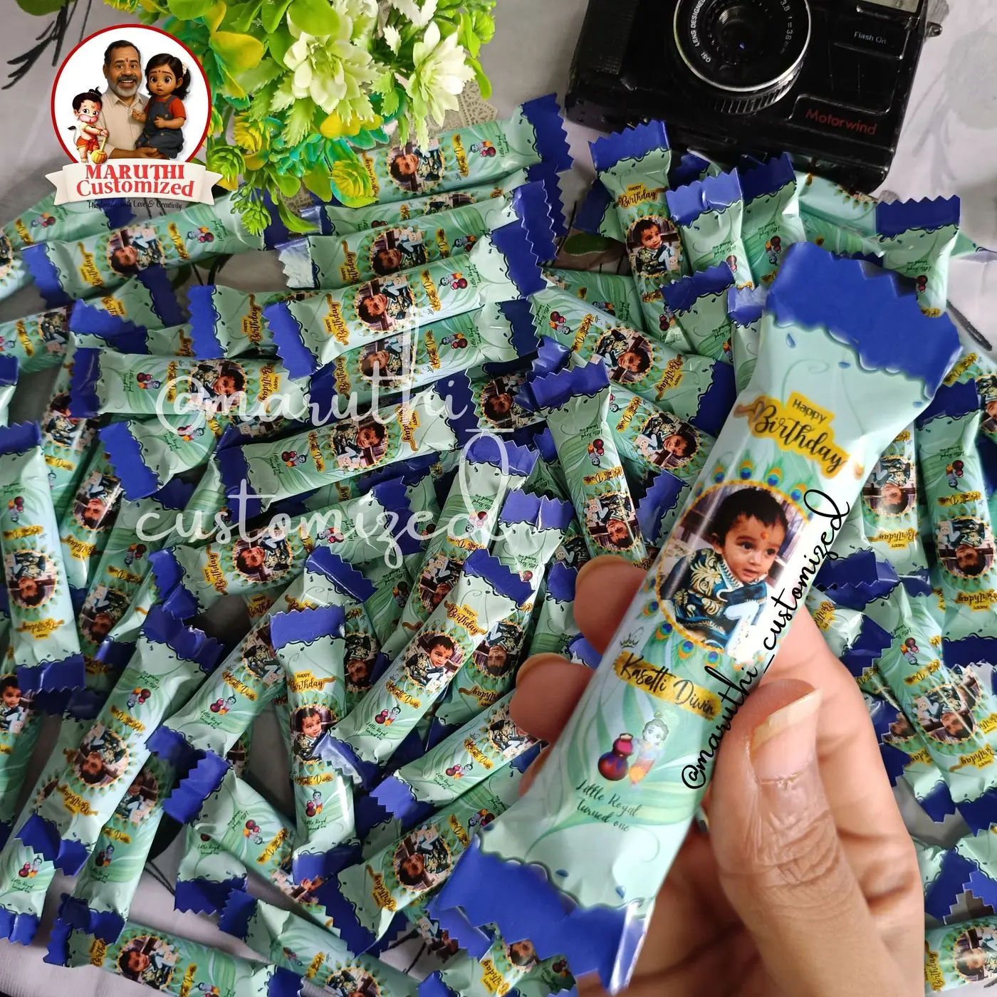 Mini milky bar Customized Chocolate 5