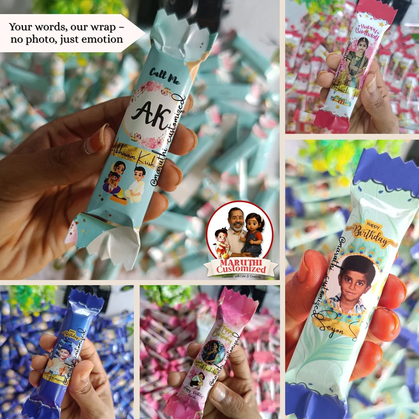Mini milky bar Customized Chocolate 6