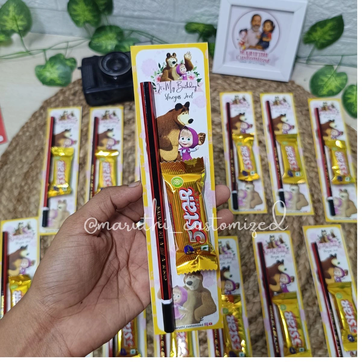 Customized Pencil Chocolate gift 1