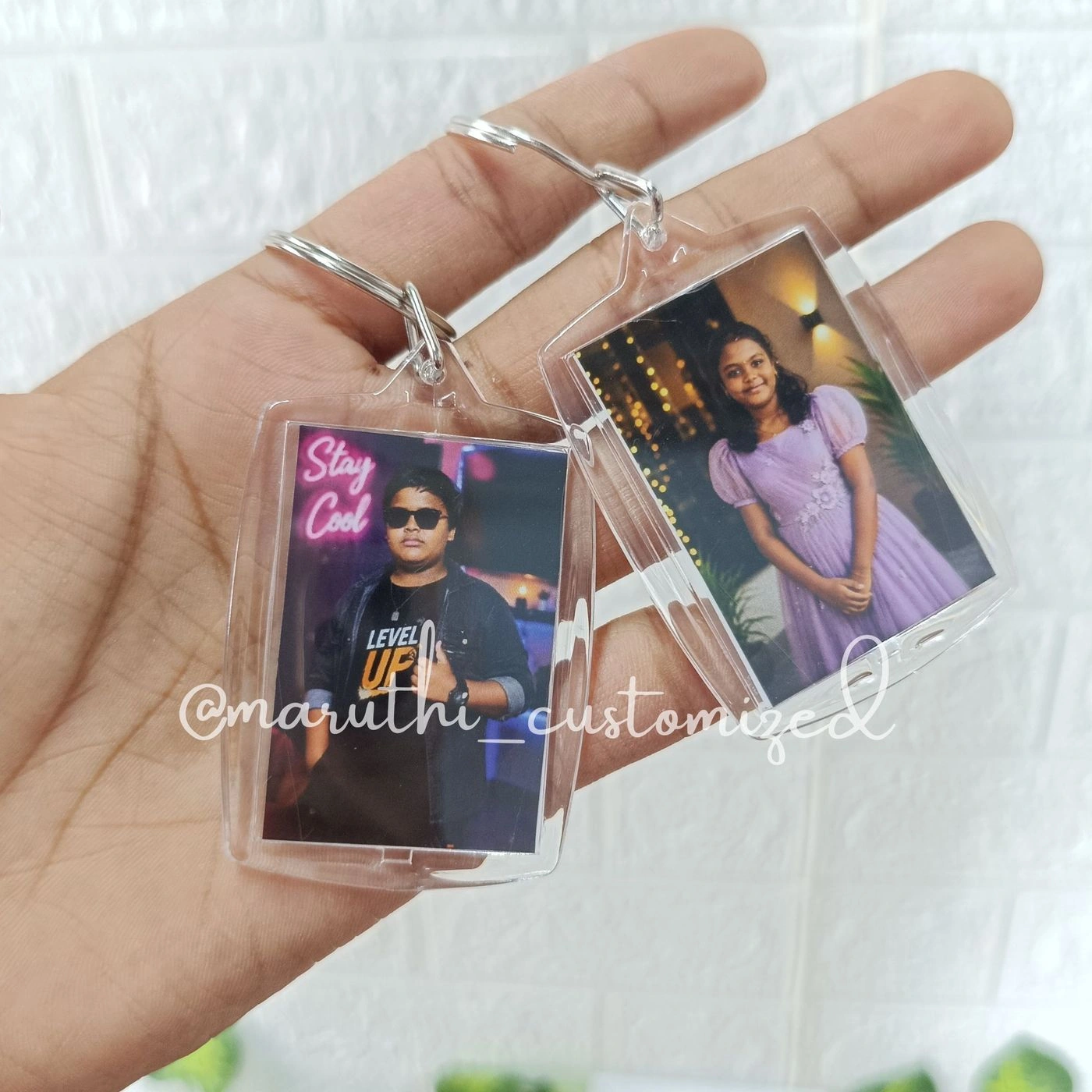 Photo Keychains (Double Side) 1