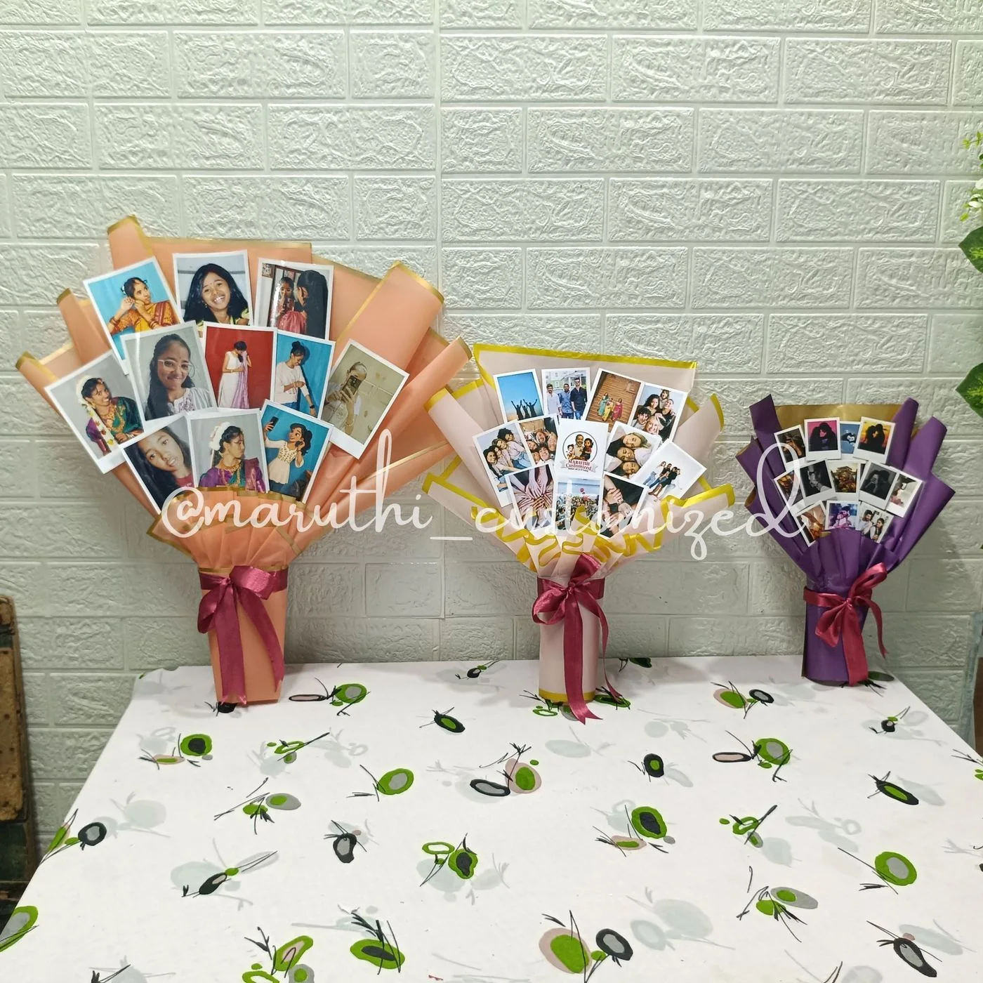 Large polaroid Bouquet 2