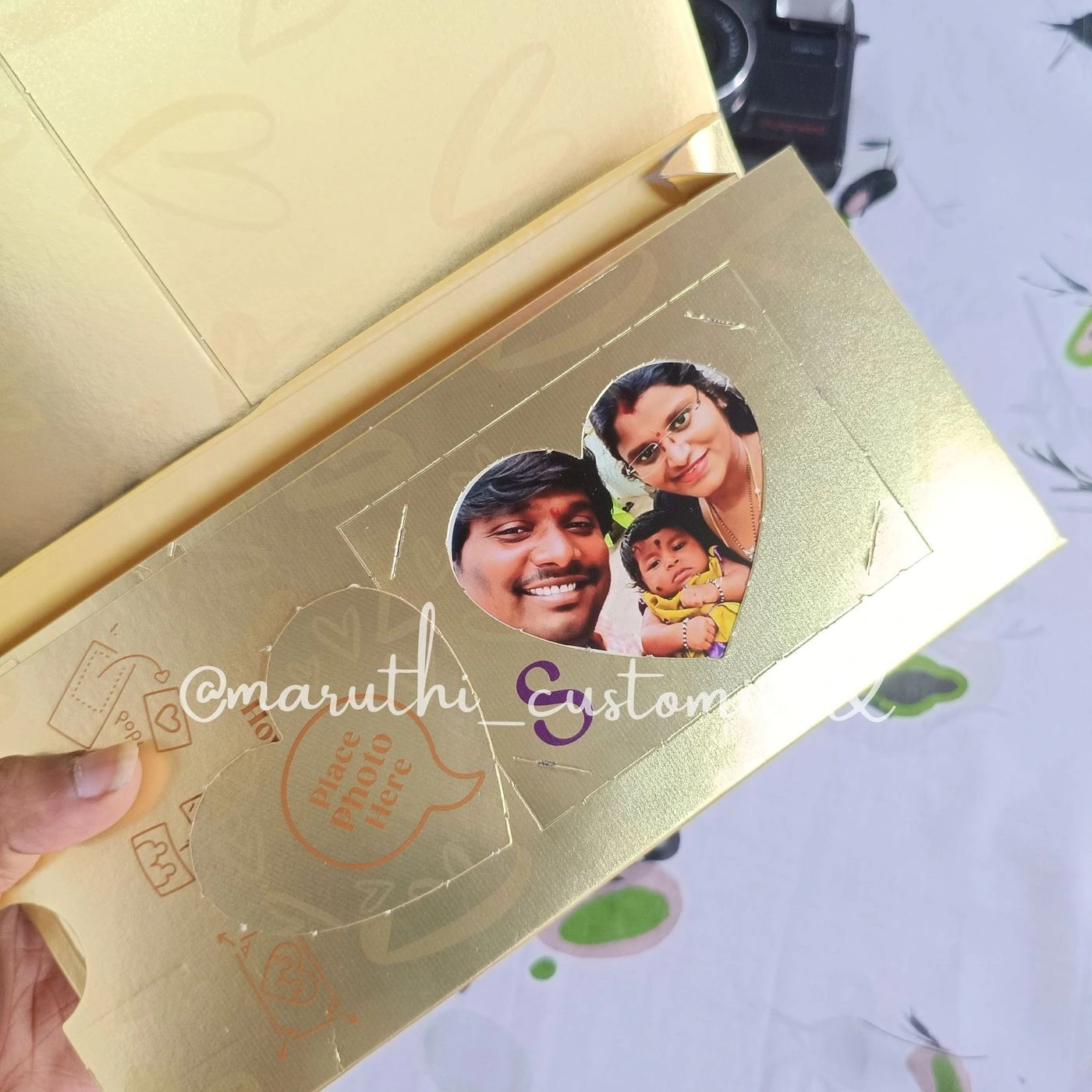 Special personalized Dairy Milk Silk blush 💝 4
