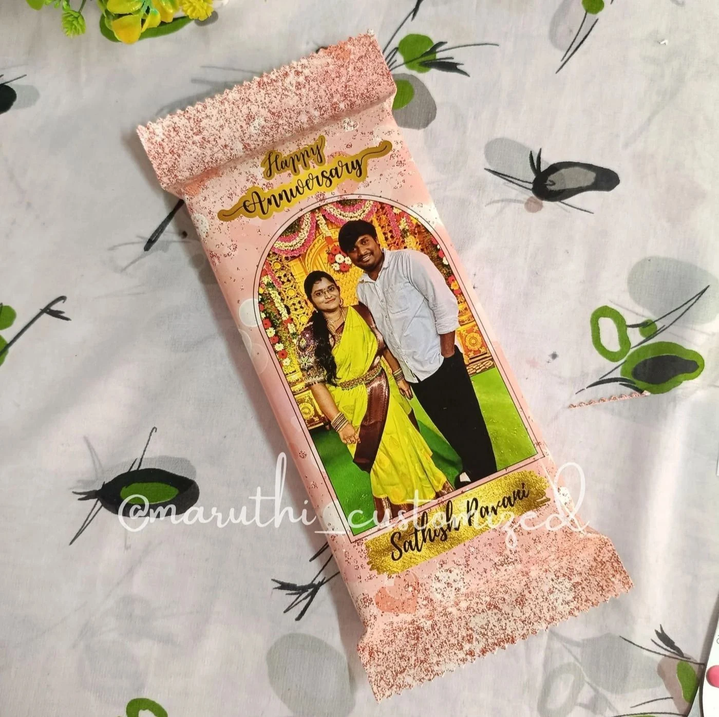 Special personalized Dairy Milk Silk blush 💝 1