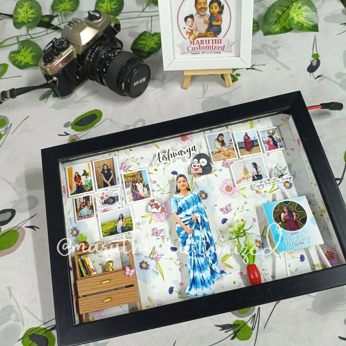 Her Birthday Miniature Frame 1