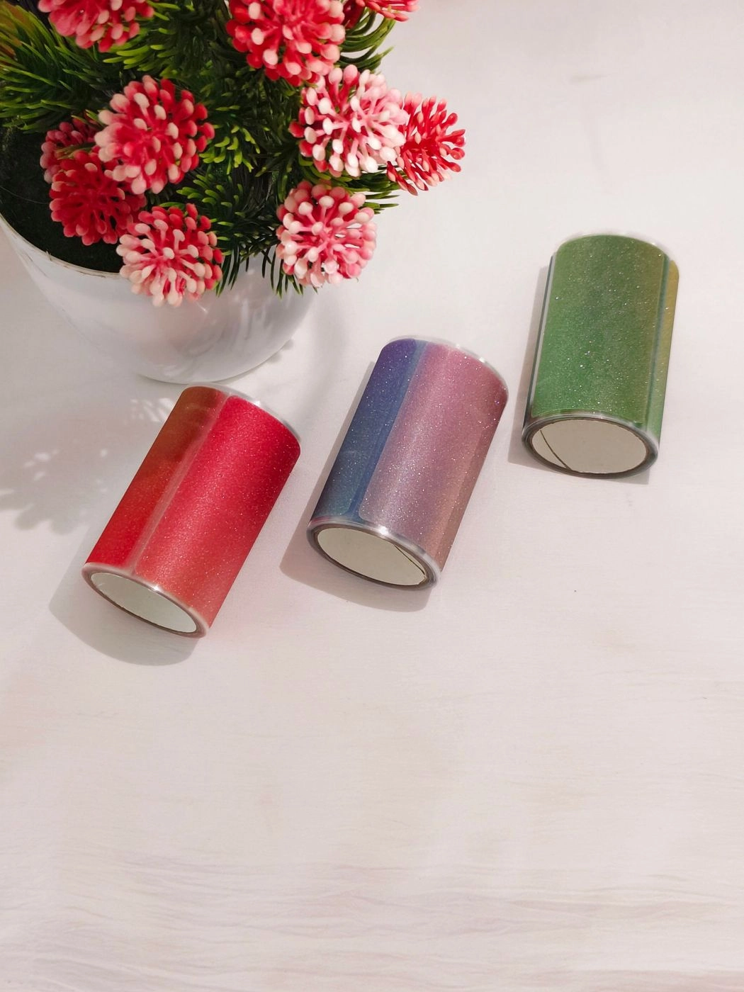 Gradient Shimmer Roll Sticky Notes 3