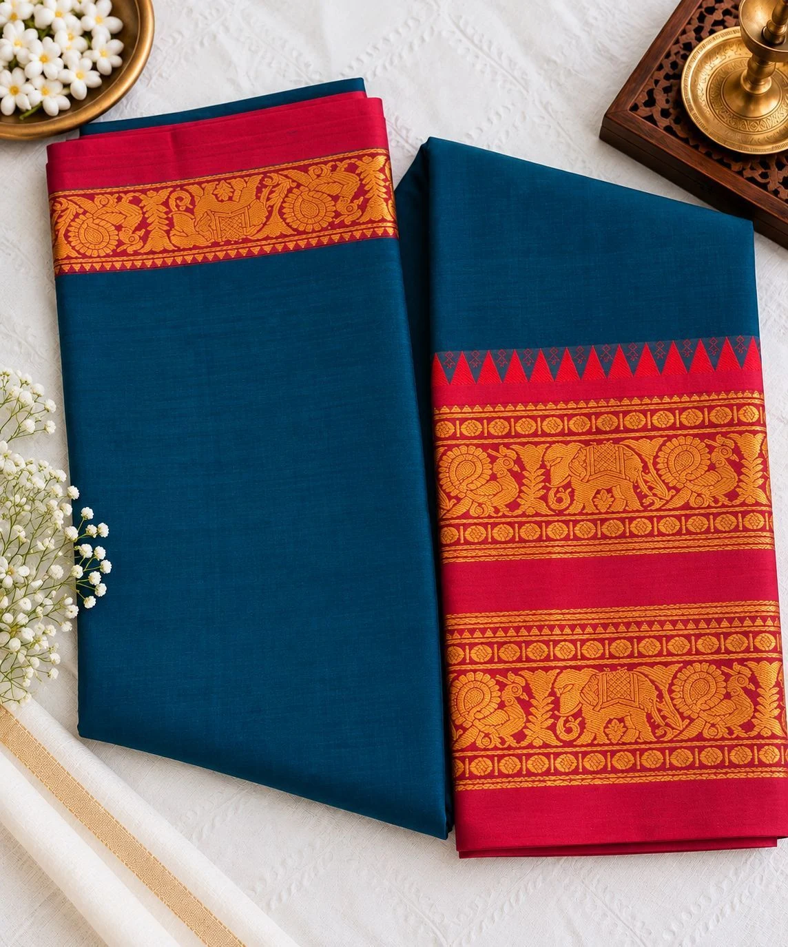 Kanchi Cotton saree