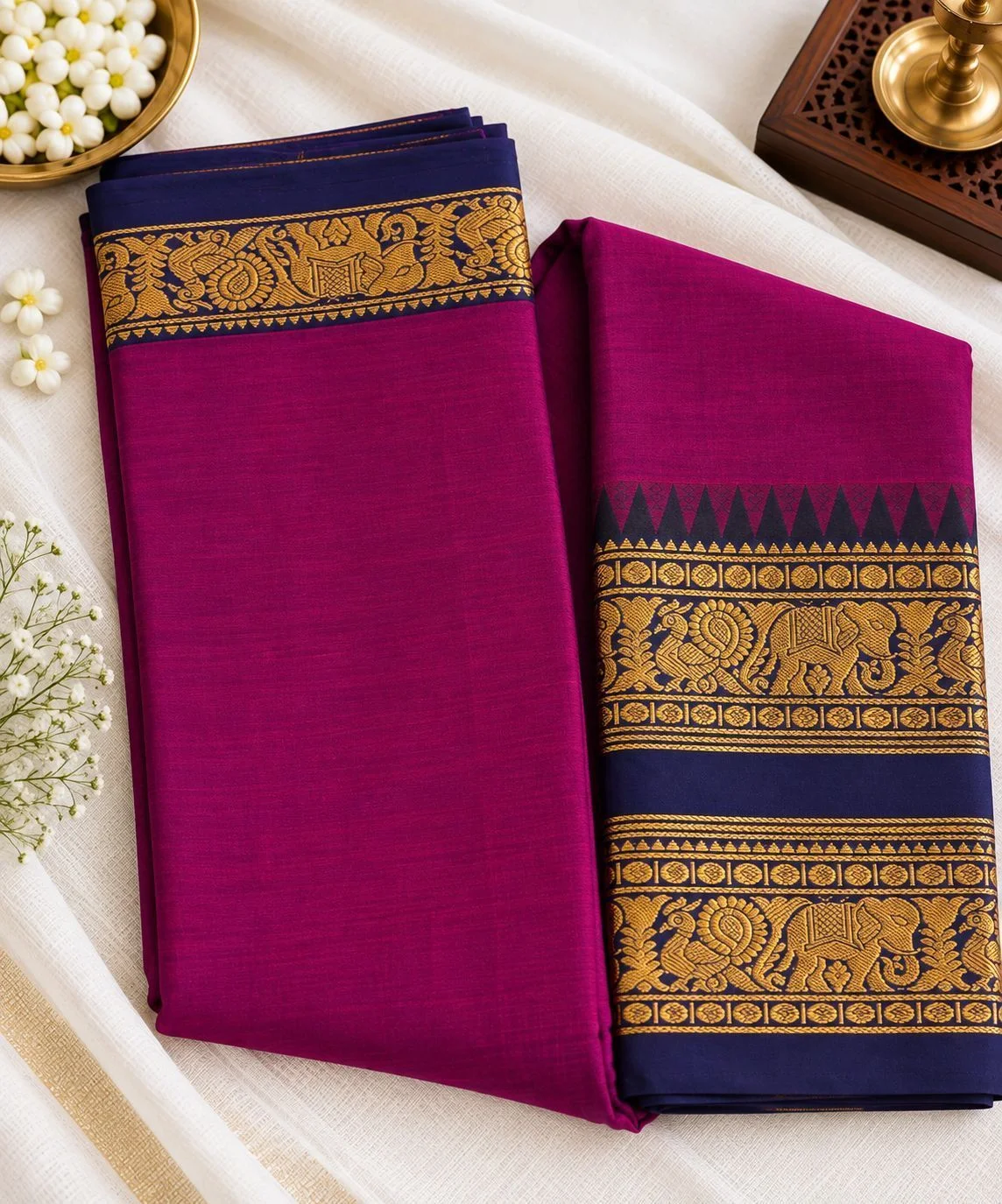 Kanchi Cotton saree 3