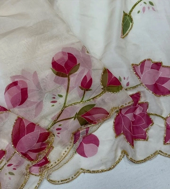 Lotus saree 2