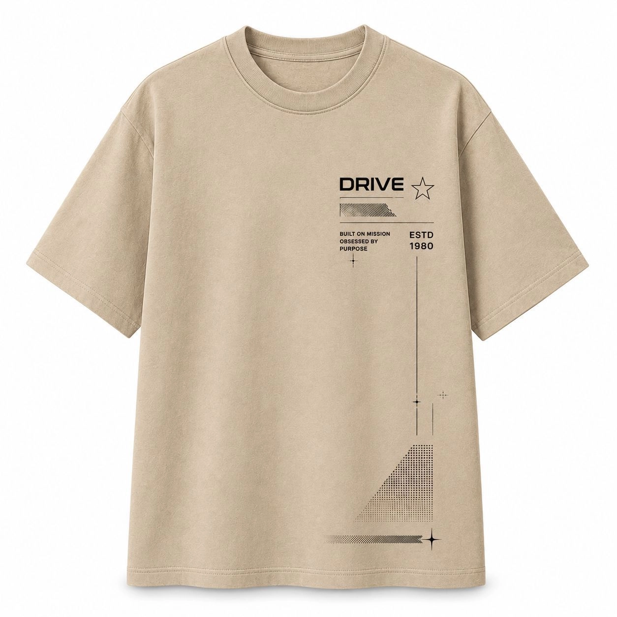 DRIVE Beyond Limits – Oversized Graphic T-Shirt 2
