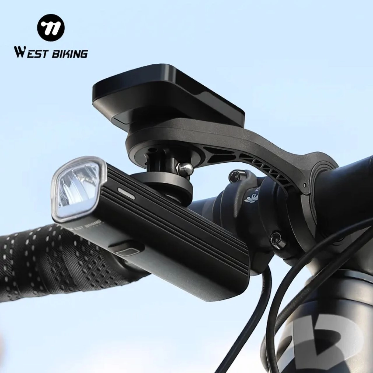 West bike bicycle computer extension mount for Garmin,wahoo and bryton 3