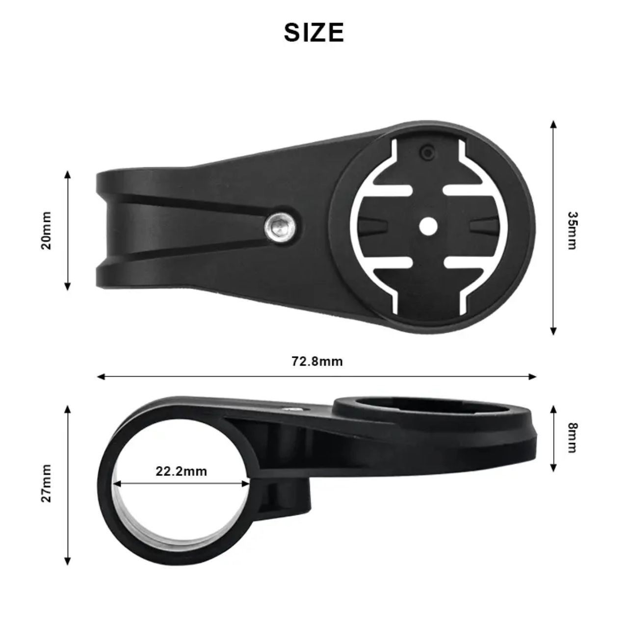Riderace aerobar Garmin mount 4
