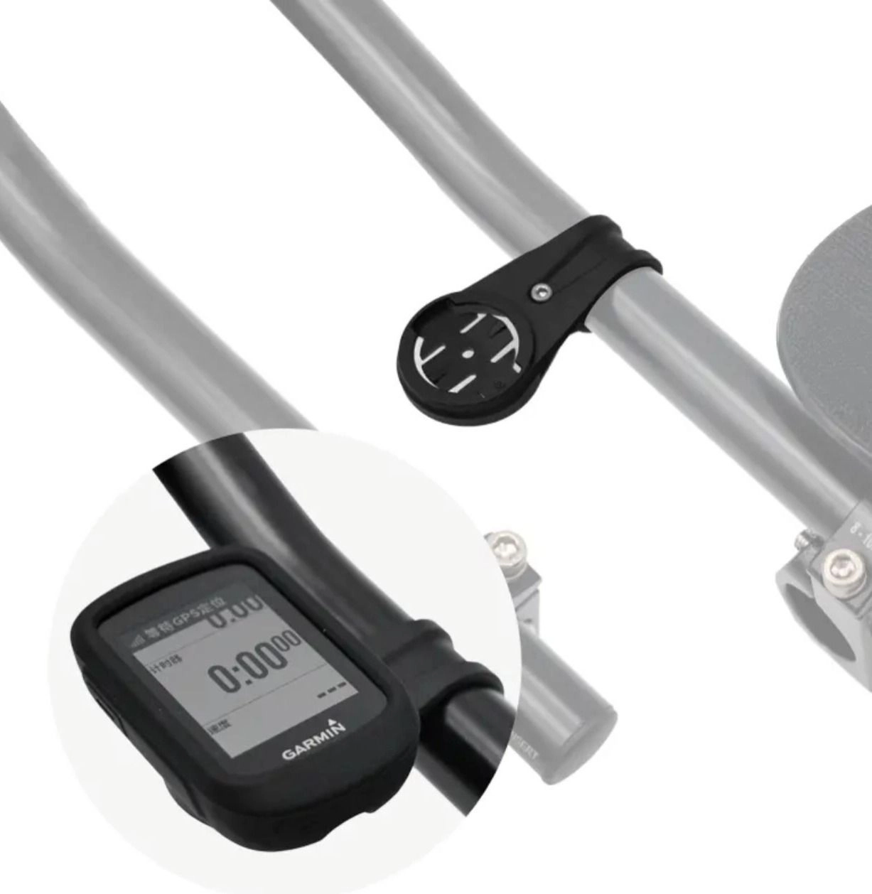 Riderace aerobar Garmin mount 3