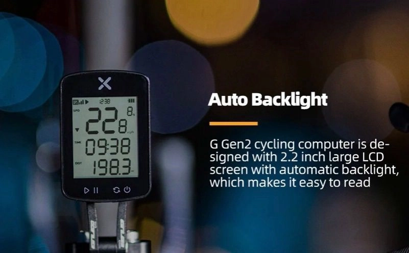 Xoss G2+ cycling computer 2