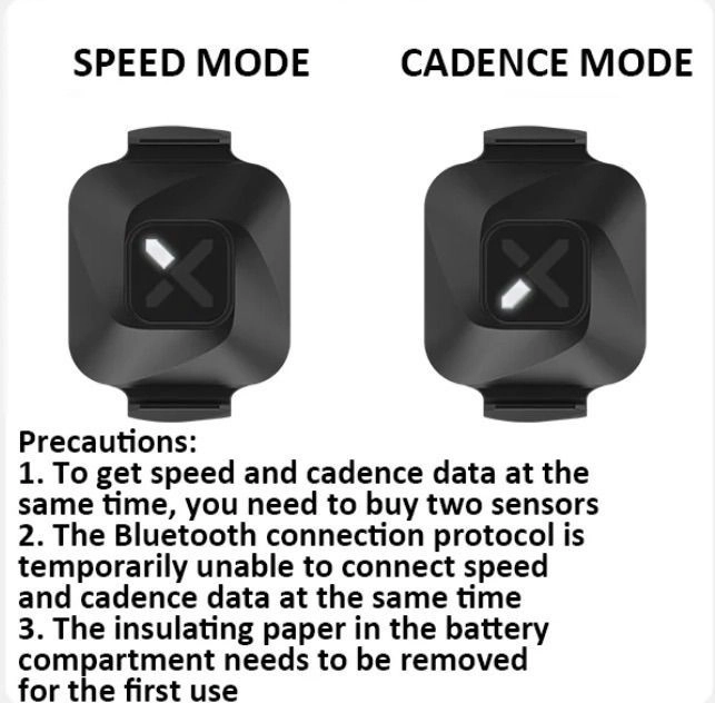 Xoss vortex speed & cadence sensor 5