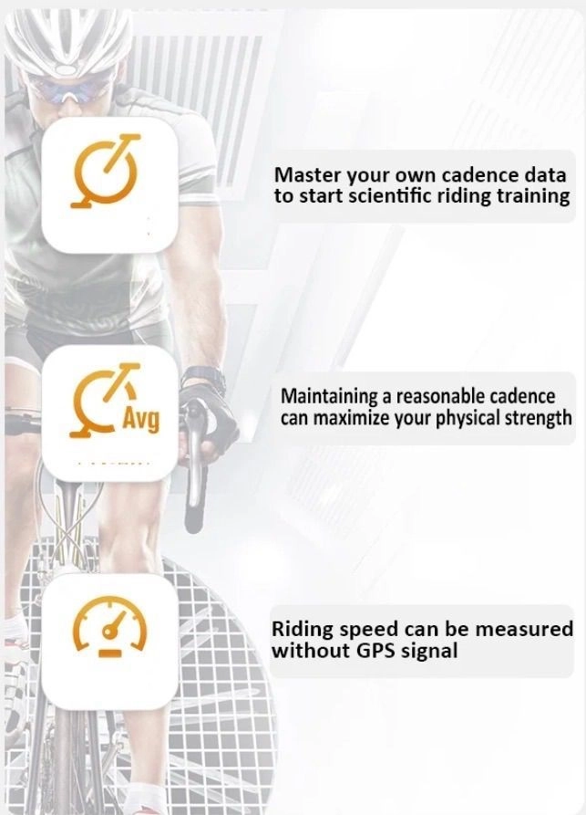 Xoss vortex speed & cadence sensor 6
