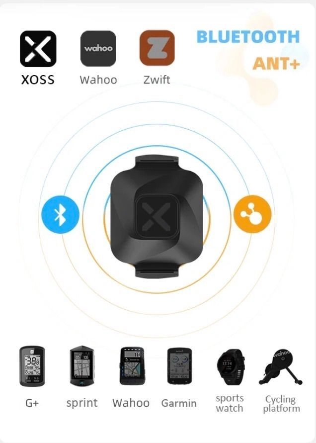 Xoss vortex speed & cadence sensor 7