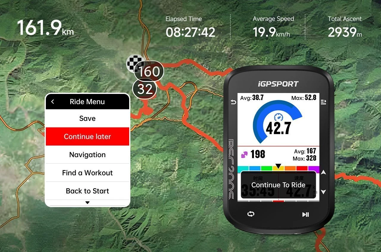 Igpsport 200s cycling computer 7
