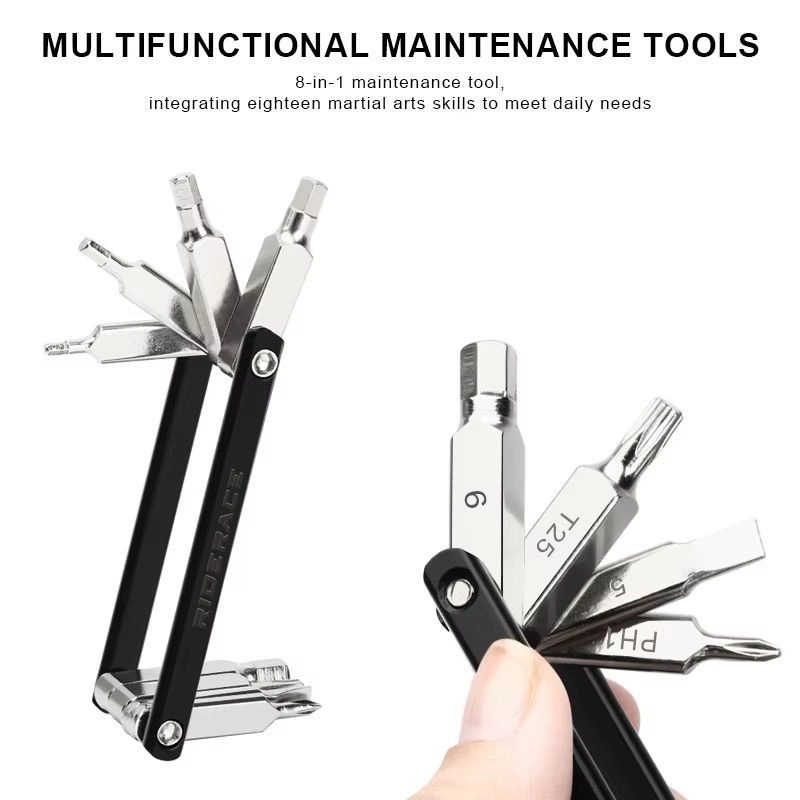 Riderace 8 in 1 function bike tool 3