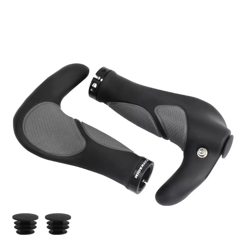 Riderace rubber MTB/Hubrid bike grips 1