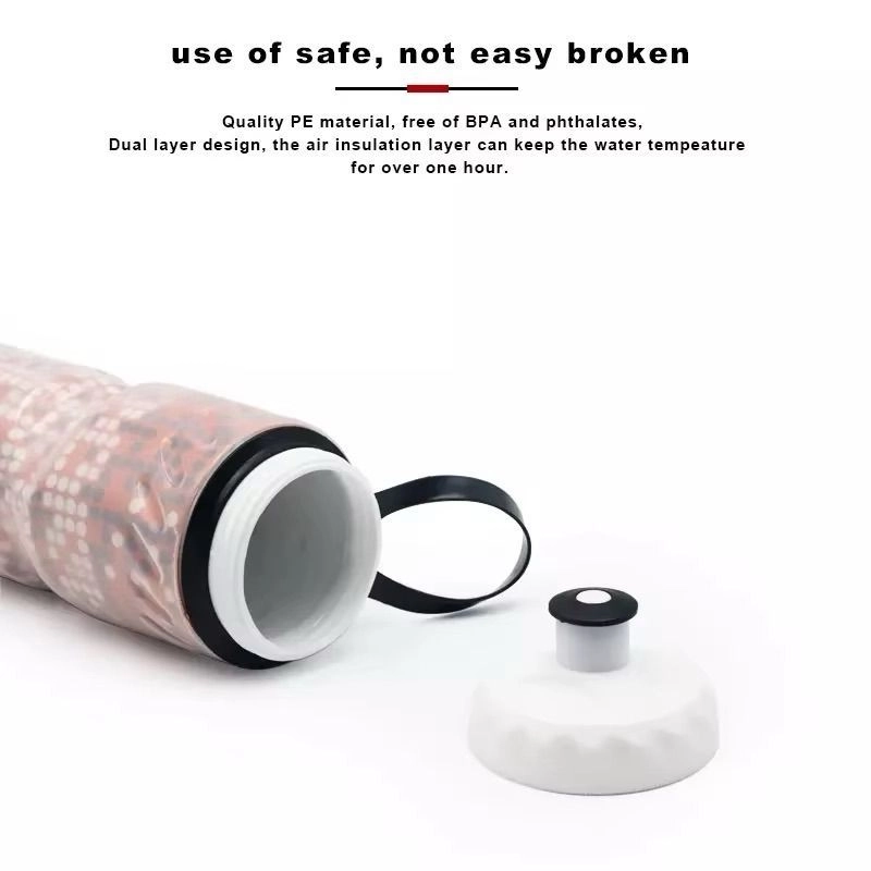 Riderace 710ml dual layer insulater water bottle 6