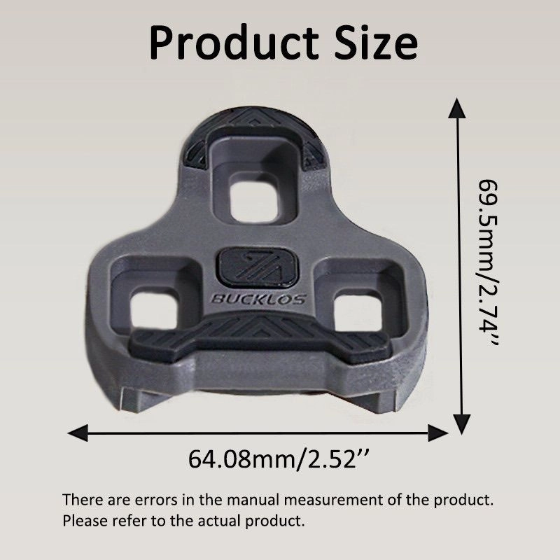 Bucklos KEO compact clipless road cleat 5
