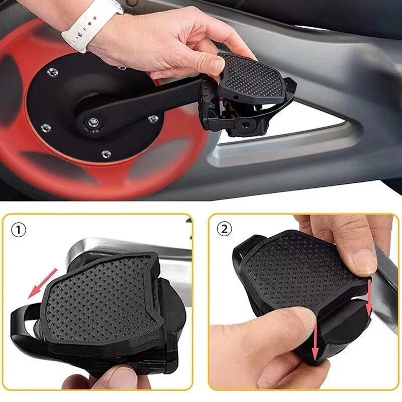 Bucklos clipless to flat pedal converter 4