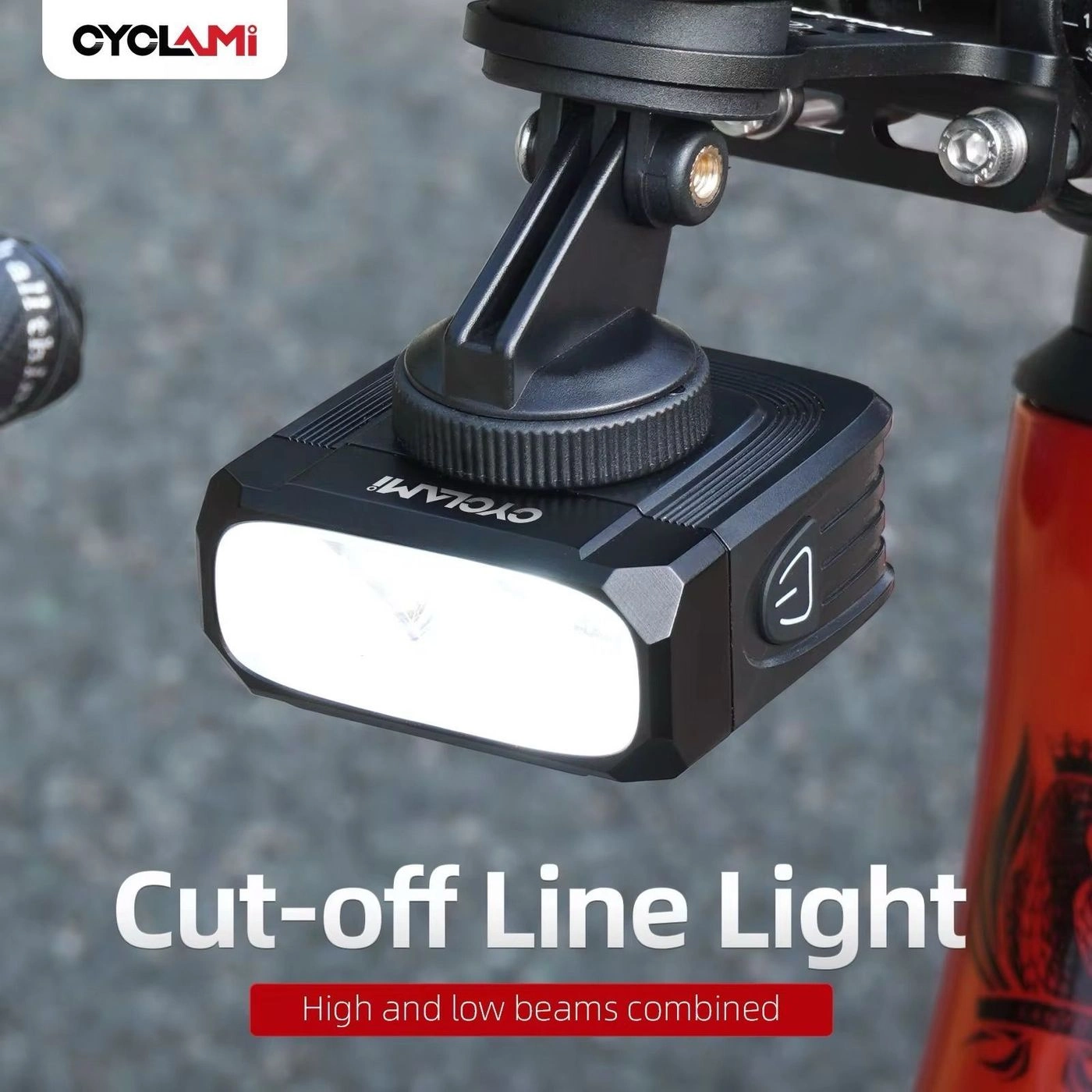 Cyclami CYC1100 rechargeable headlight 2