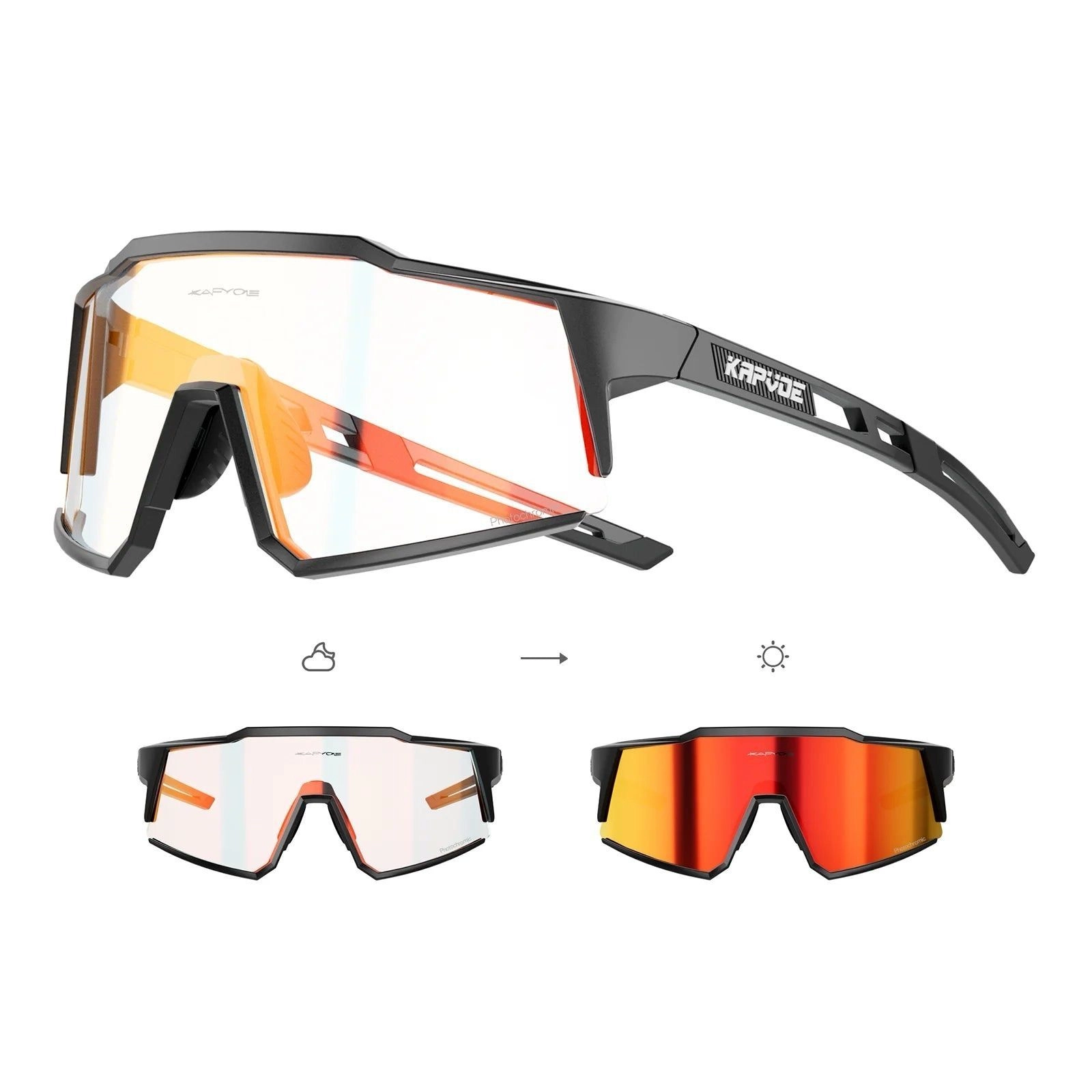 Kapvoe KE9022 photochromic sunglasses 1