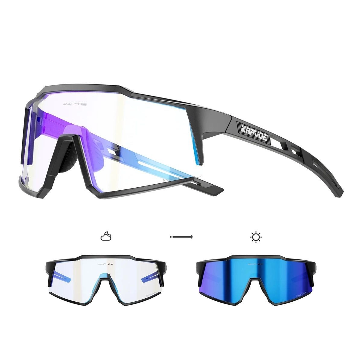 Kapvoe KE9022 photochromic sunglasses 2