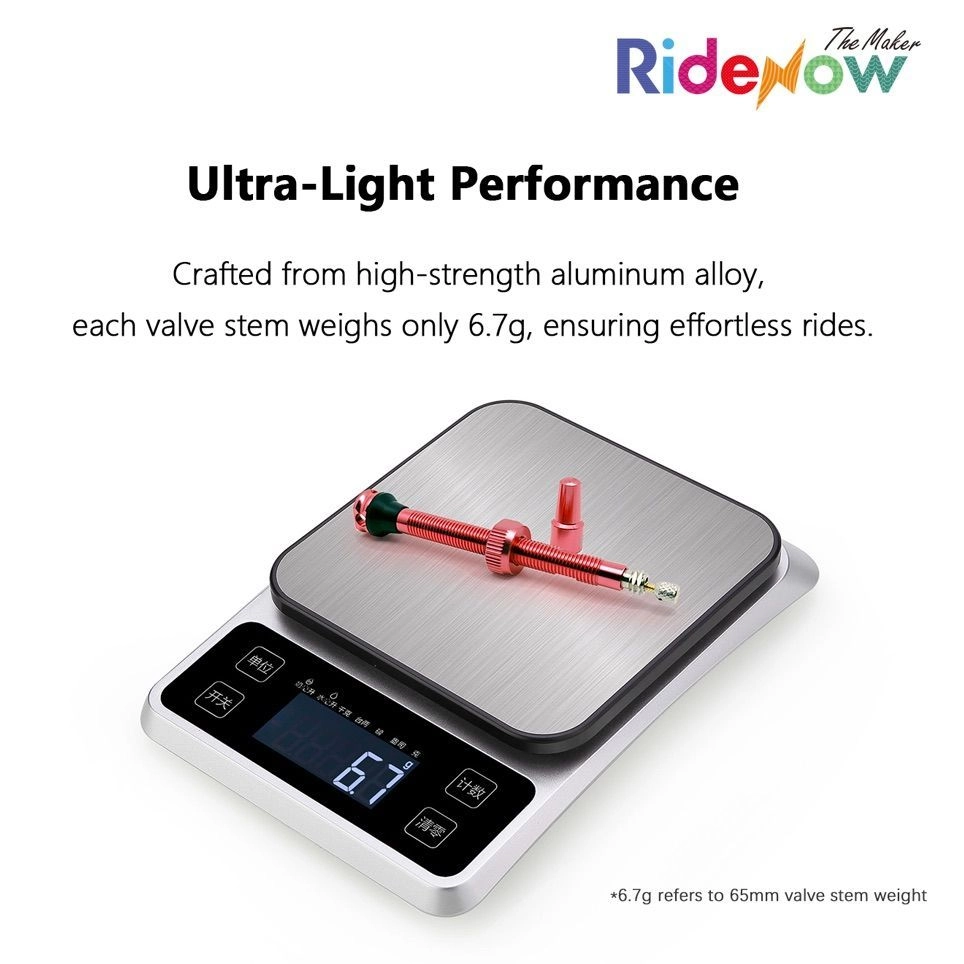 Ridenow tubeless valve set (45mm) 7