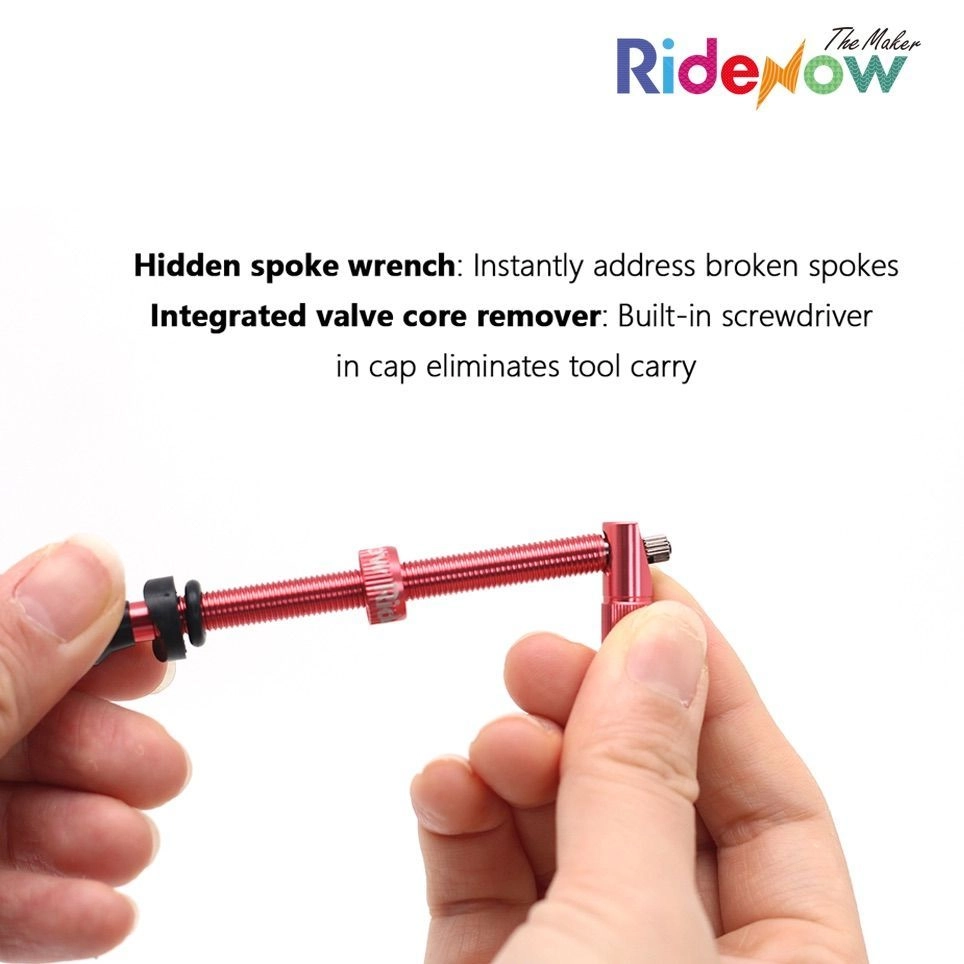Ridenow tubeless valve set (45mm) 9