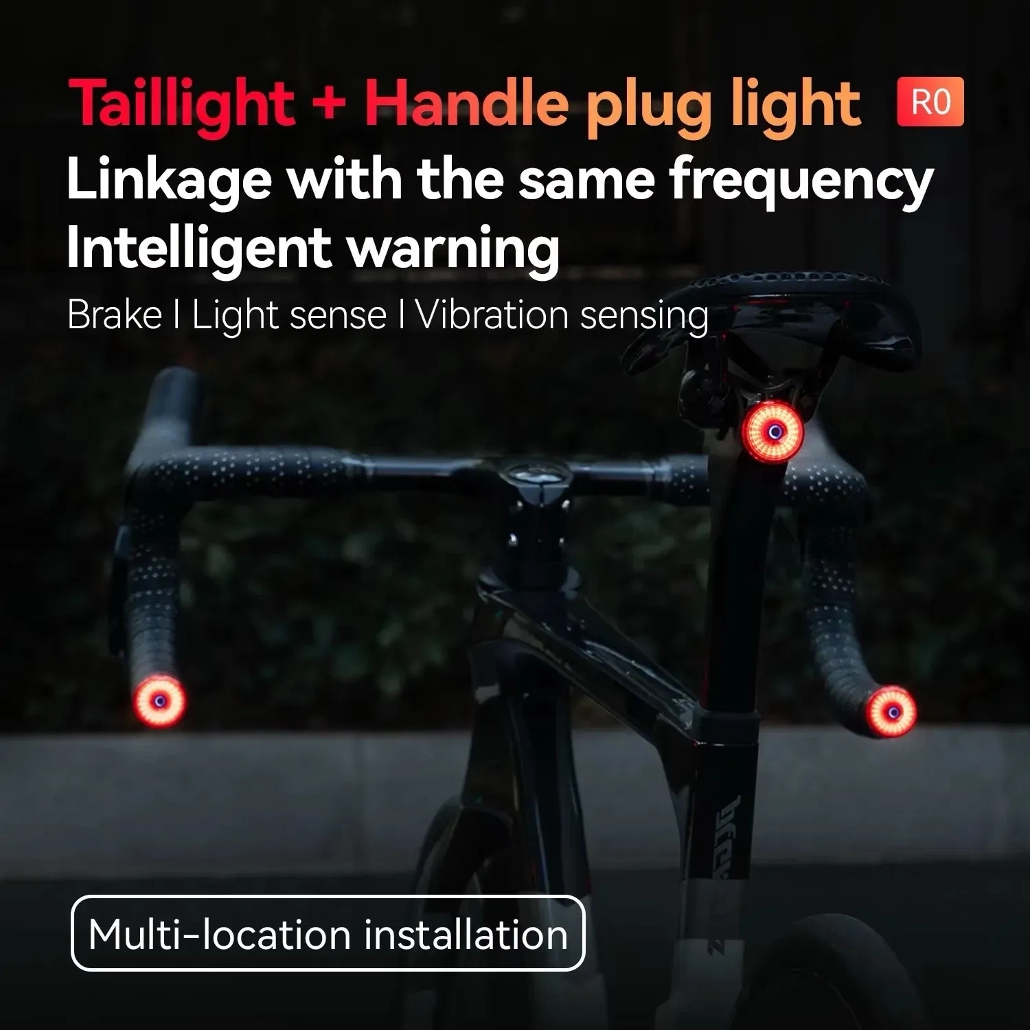 Rockbross handlebar plug light 2