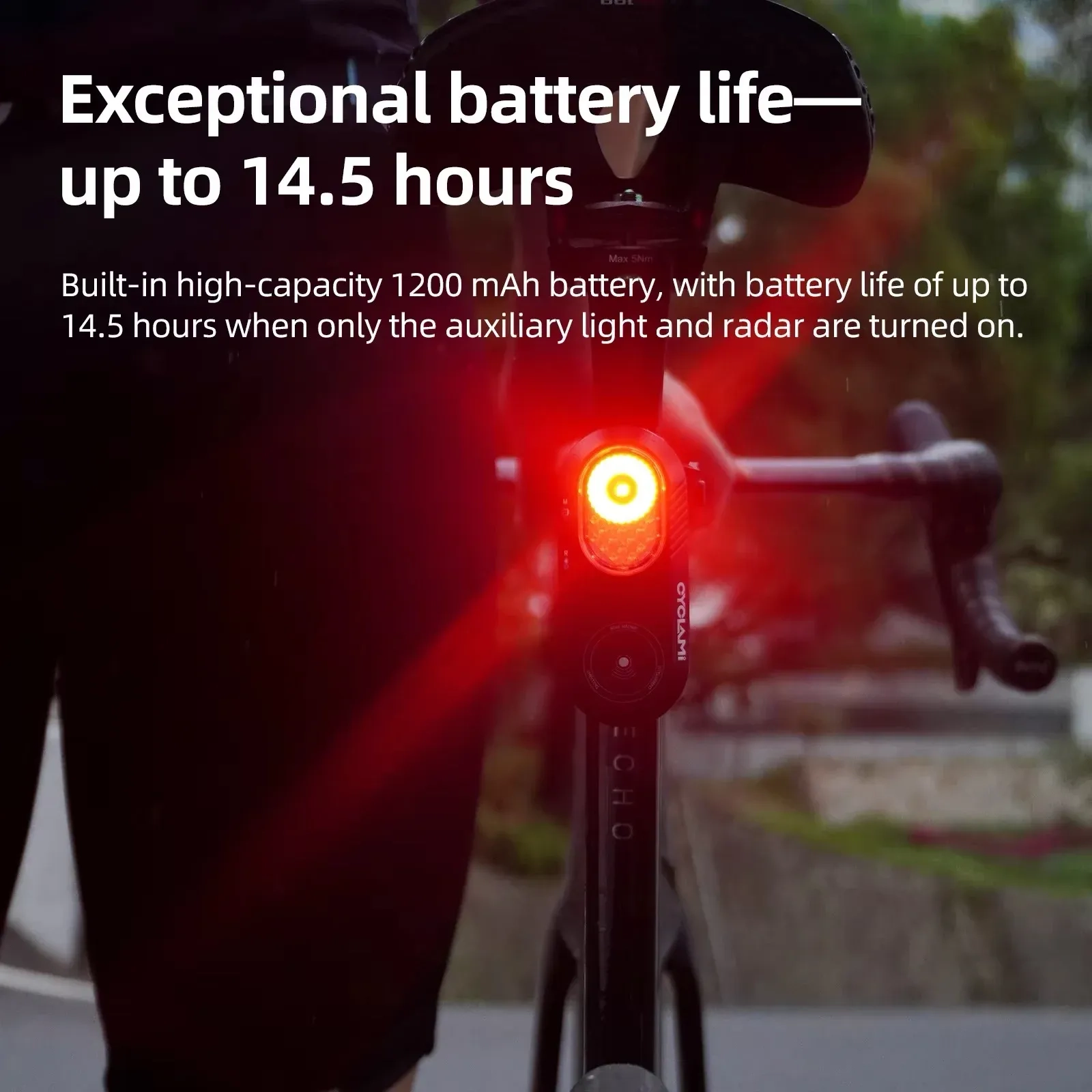 CYCLAMI LA150 RGB  Bike Rear Light 4