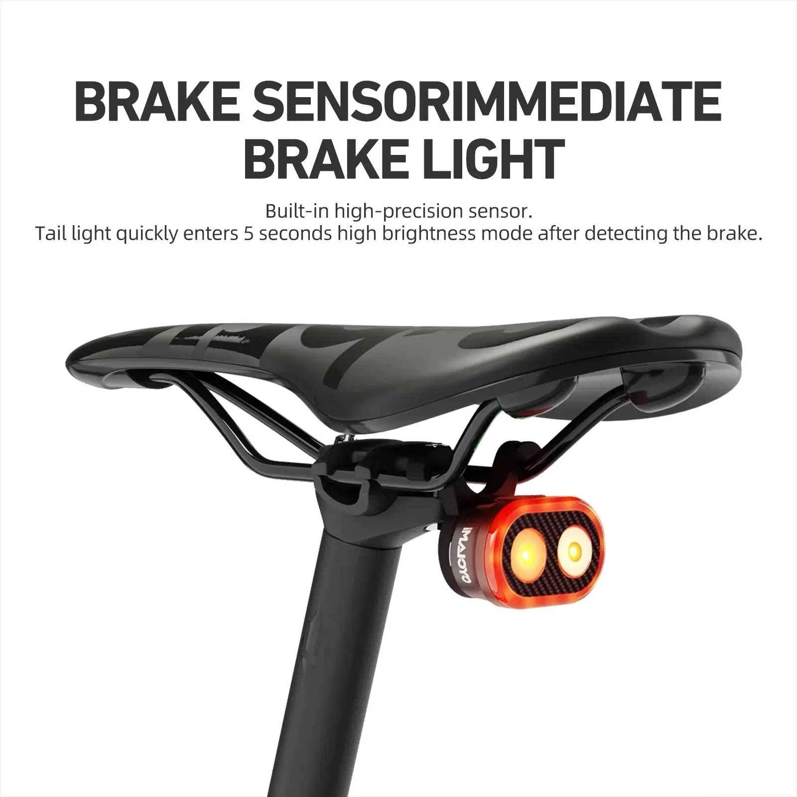 Cyclami CY200 smart sensor tail light 3