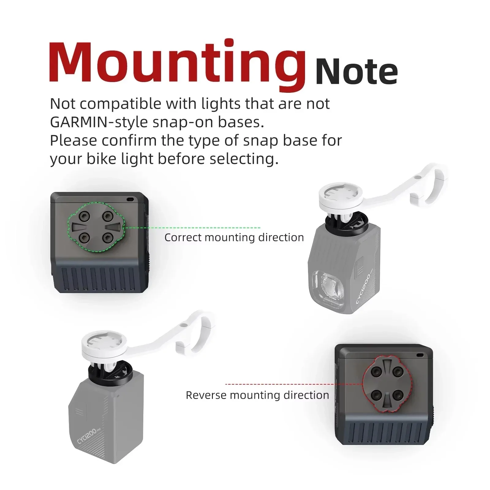 Gopro bicycle bike computer holder mount 4