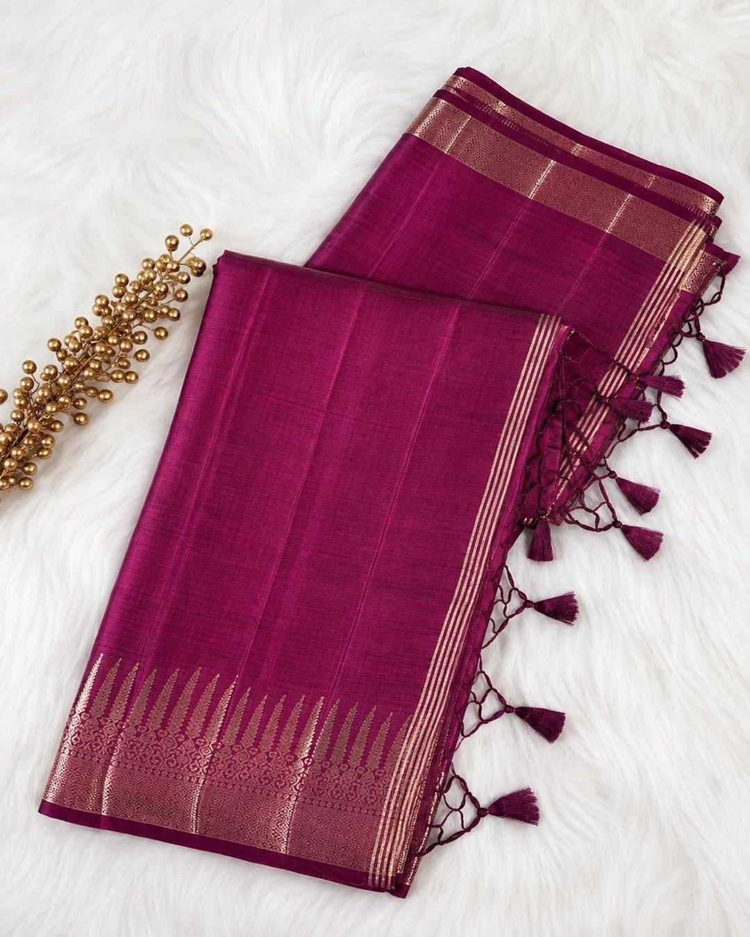 SOFT LINEN SAREE 7