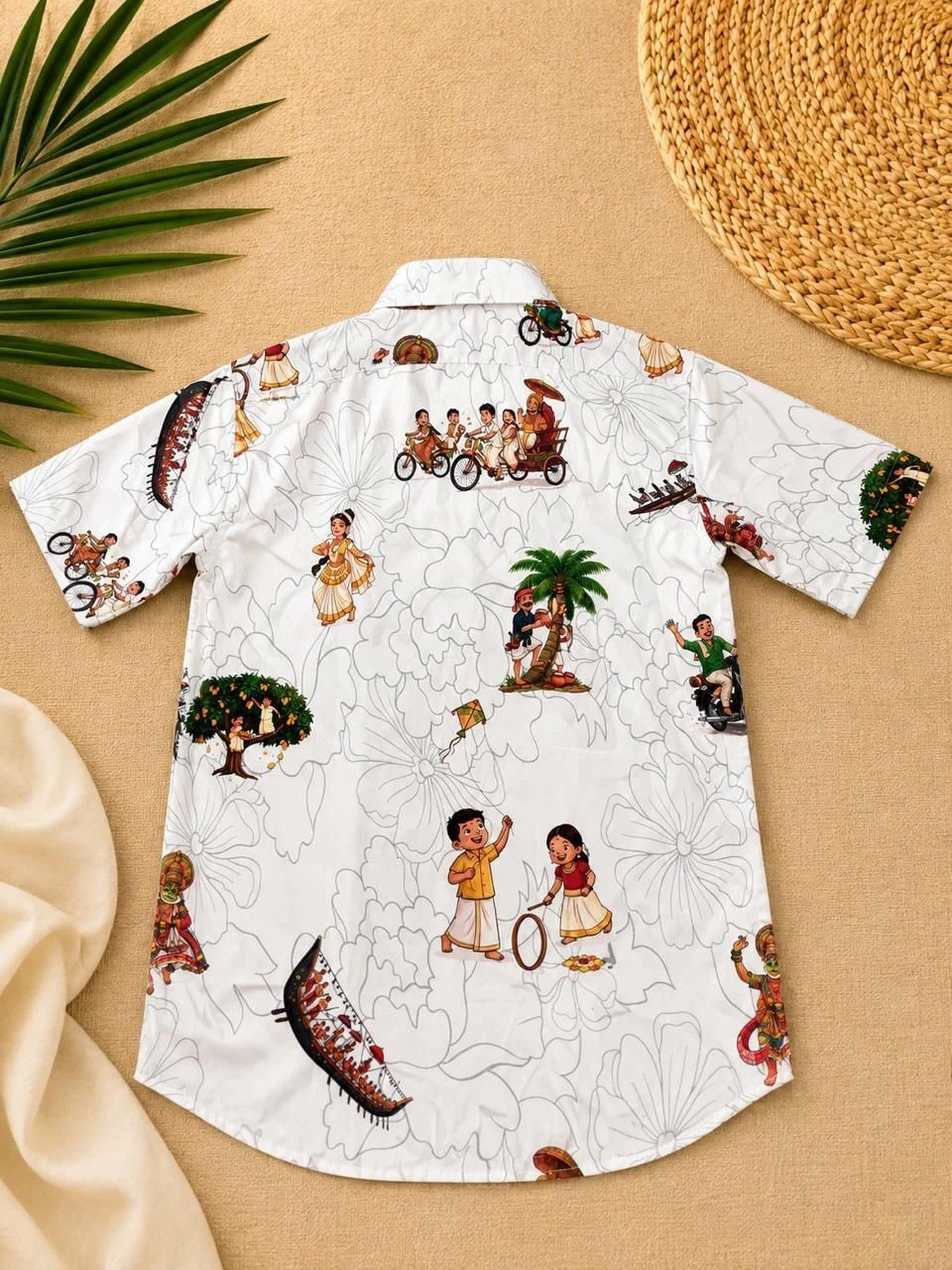 White Printed Shirt 4