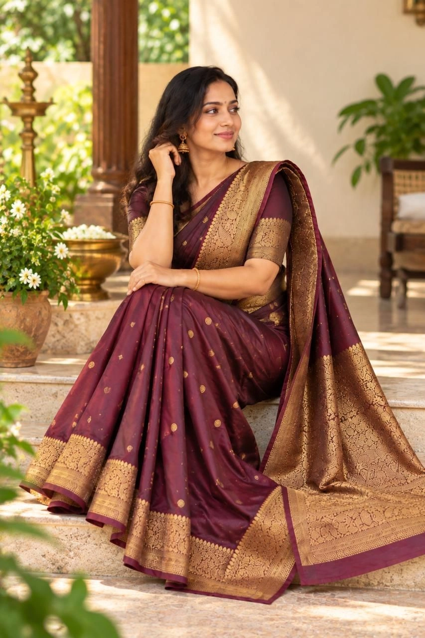 Semi Silk Saree 6