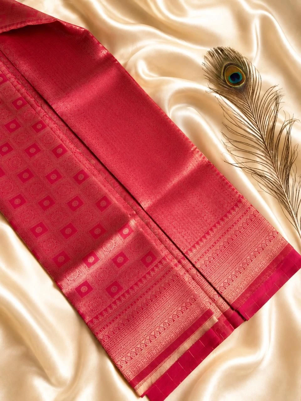 Semi Kanchi Silk Saree 1