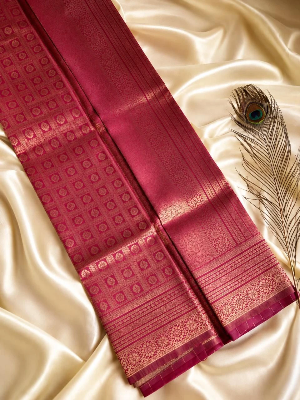 Semi Kanchi Silk Saree 2