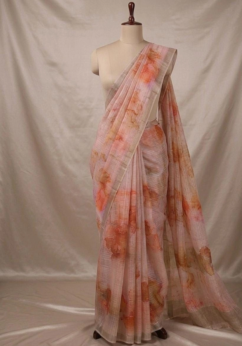 Printed Saree