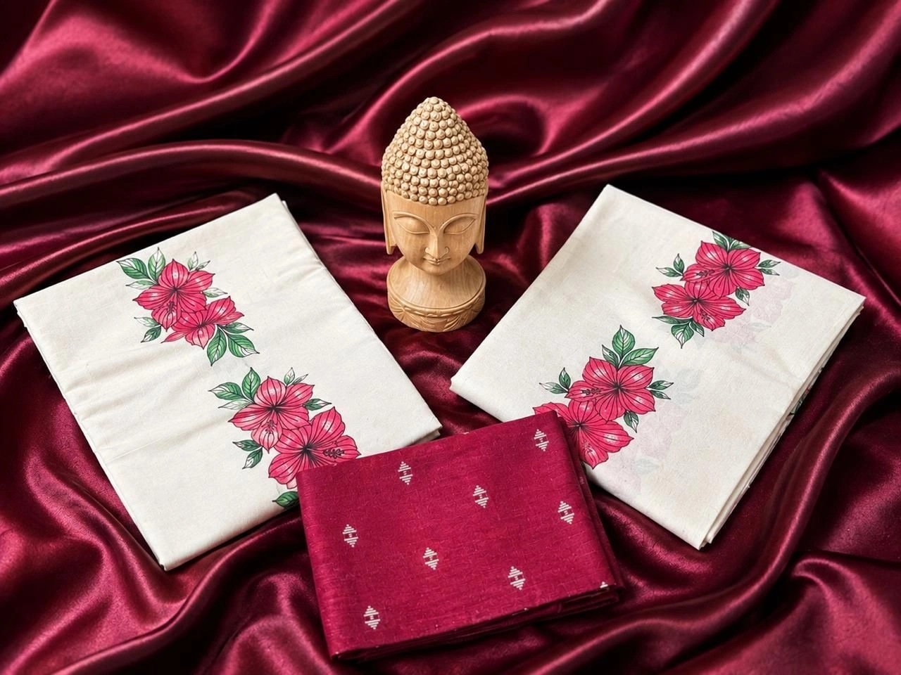 Floral Set Mundu 2